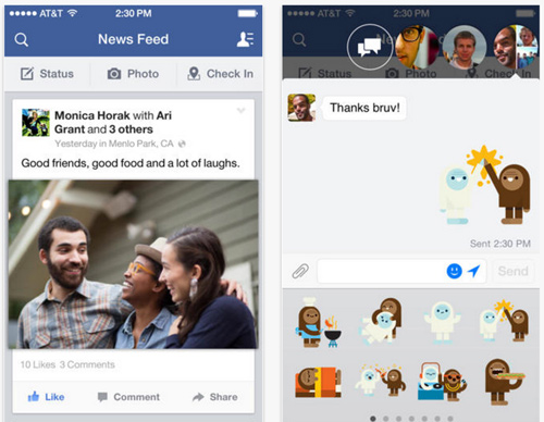 Ứng dụng Facebook trên iOS vừa có thêm khả năng chỉnh sửa lại nội dung đã đăng trên thanh trạng thái.